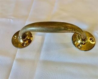 $12 - Vintage drawer pull/handle; 7 1/2 in. (L) x 2 1/4 in. (depth)