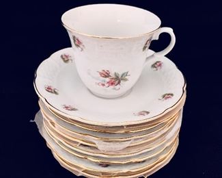 Detail, Thun cup and saucers