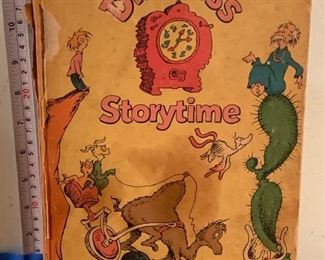 Vintage 1974  Dr Seuss Storytime Hardcover Book in fair condition with dust jacket - $25
Photo 1 of 2
