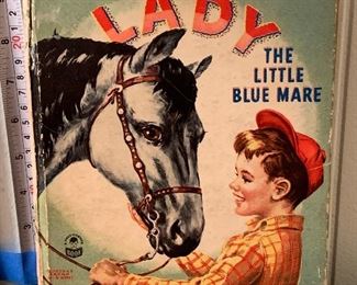 Vintage 1950 Hardcover Book: Lady the Little Blue Mare by Mary Elting - $10
Photo 1 of 3
