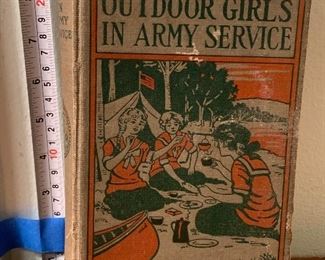 Antique 1918 Hardcover Book: The Outdoor Girls in Army Service by Laura Lee Hope - $15
Photo 1 of 3