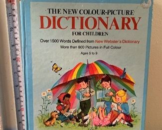 Vintage 1977 Hardcover Children’s Dictionary: The New Colour-Picture Dictionary for Children - $10
Photo 1 of 3
