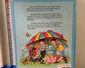 Vintage 1977 Hardcover Children’s Dictionary: The New Colour-Picture Dictionary for Children - $10
Photo 2 of 3
