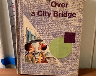 Vintage Children’s Hardcover Textbook: Over a City Bridge Third Edition by Betts & Welch - $10
Photo 1 of 2