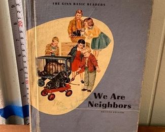 Vintage 1957 Children’s Textbook by Ginn Basic Readers: We are Neighbors - $15
Photo 1 of 3