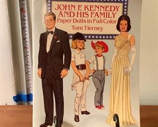 Vintage 1990 John F. Kennedy and His Family Paper Dolls in Full Color - $7
Photo 1 of 3
