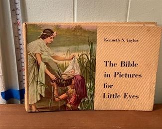 Vintage 1956 Hardcover Children’s Book: The Bible in Pictures for Little Eyes - 
Photo 1 of 3