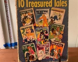 Vintage 1942 Hardcover Children’s Picture Book: More than 10 Treasured Tales Collection - 
Photo 1 of 3
