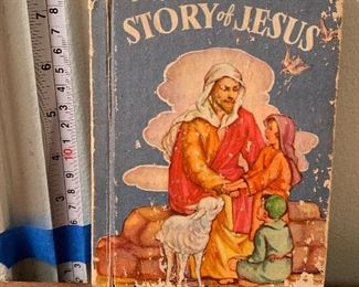 Vintage 1949 Children’s Hardcover Picture Book: The Story of Jesus by Gloria Diener Glover - $5
Photo 1 of 3