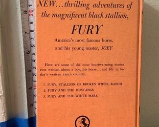 Vintage 1959 Hardcover Children’s Book: Fury Stallion of Broken Wheel Ranch by Albert G. Miller - $3
Photo 2 of 3