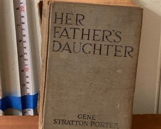 Vintage 1921 Hardcover Book: Her Father’s Daughter by Gene Stratton-Porter - $25
Photo 1 of 3