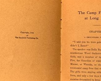 Antique 1914 Hardcover Book: The Camp Fire Girls at Long Lake by Jane Stewart - $10
Photo 3 of 3