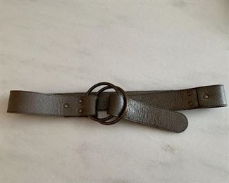 $40; Eileen Fisher leather belt, size XS