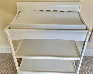 $60; Changing table, 39" H x 34.25" W x 21" D