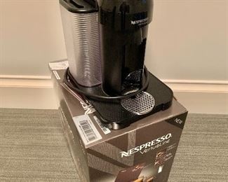 $50; Nespresso Vertuo Line 12" H x 8" W x 12" D