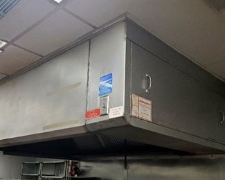 Kalthoff Fabricators Inc Stainless Steel Commercial Exhaust Hood 7ft x 58in