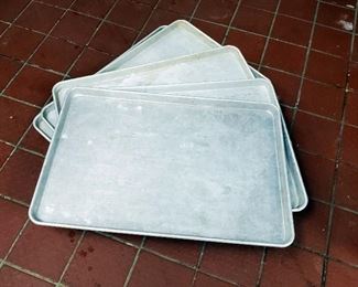 Aluminum Full Sheet Baking Pans Qty 5