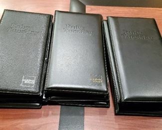 Black Check Presenters Qty 12, Branded "Ruby Tuesday"