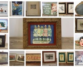 Burlington Farmhouse Wall Artcollage