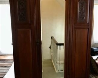 Beautiful Mirrored Armoir