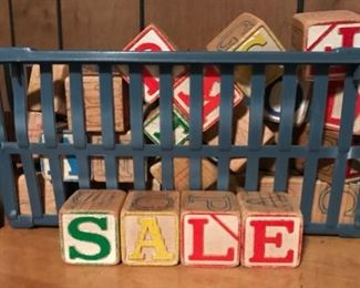 Vintage Toys and Blocks