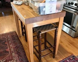 Butcher Block Table