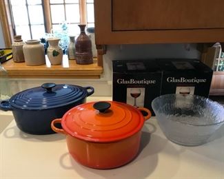Le Creuset, Iittala Bowl, Pottery, and more...