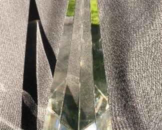 Signed
Murano Art Glass Obelisk