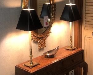 Entry Console Table 
Gilt Mirror