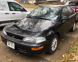 1994 Geo Prizm
55,000 original miles