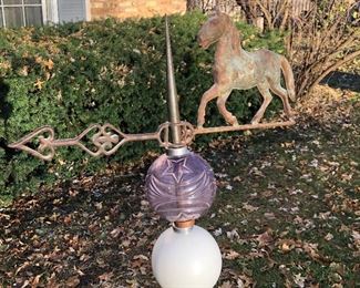 Antique Lightning Rod / Weathervane