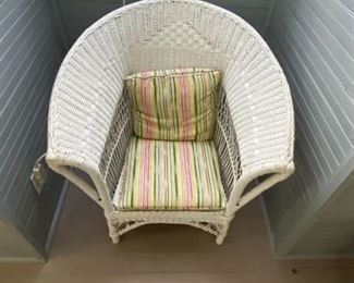 Wicker chair