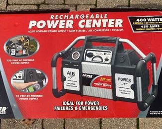 Rechargeable Power Center
