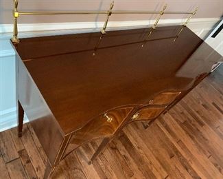 1. Beautiful Credenza Buffet by Hickory $395