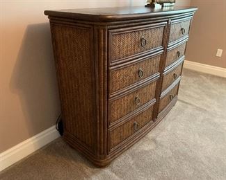 9. High end nice dresser which matches the bed!  8 drawers in and good clean condition.  $325