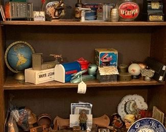 Vintage Novelty Banks Atomic Bank