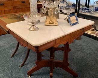 Marble top table
