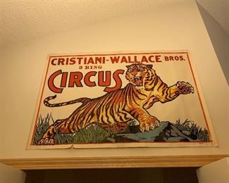Cristiani-Wallace Bros.     One of dozens of different Circus posters 
