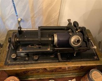 Edison cylinder player