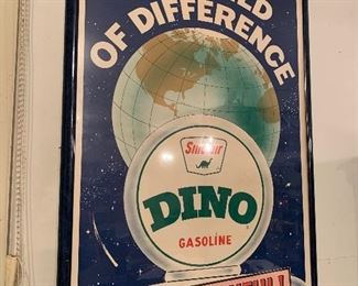 Original Dino Gasoline Poster