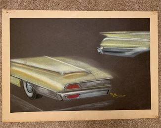 Original concept car rendering