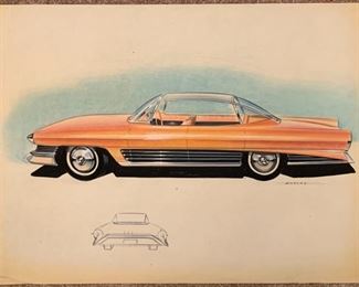 Original concept car rendering by Marcks