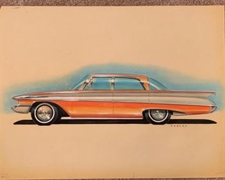 Original concept car rendering by Marcks