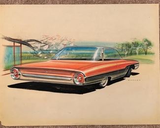 Original Ford concept rendering by Marcks