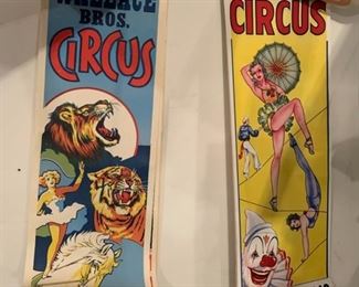 Clyde Beaty and Wallace Bros. Circus poster
