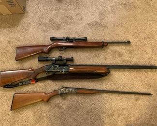 H.S.B. & co Ruso Model W, Remington 1100, Ruger 10/22