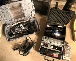 More Dremel tools and attachments