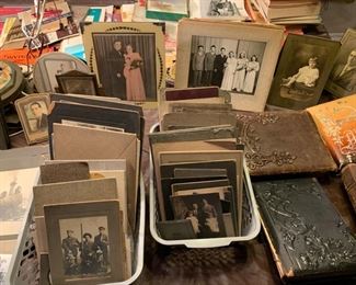 Hundreds of 1800s and 1900s photographs. Many local to Michigan