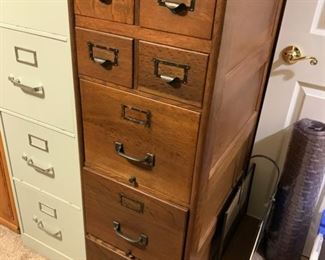 Beautiful Wagemaker Wood Filing Cabinet