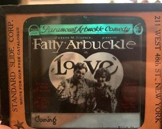 Fatty Arbuckle "love" Paramount Standard Slide Corp.
